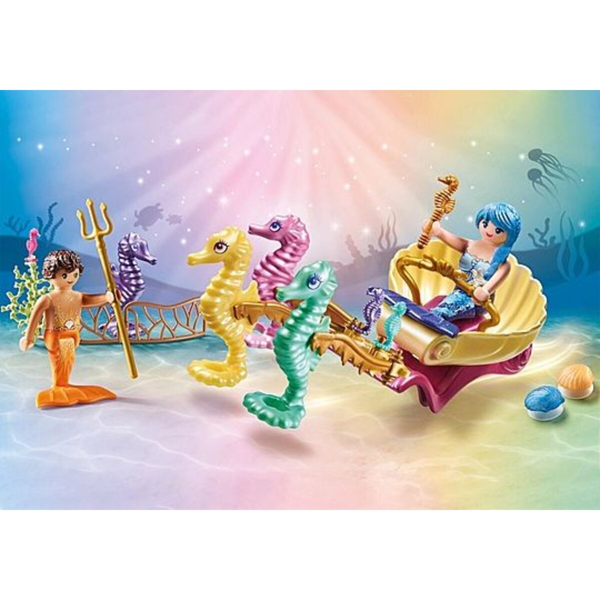 PLAYMOBIL® 71500 Princess Magic - Meerjungfrauen-Seepferdchenkutsche