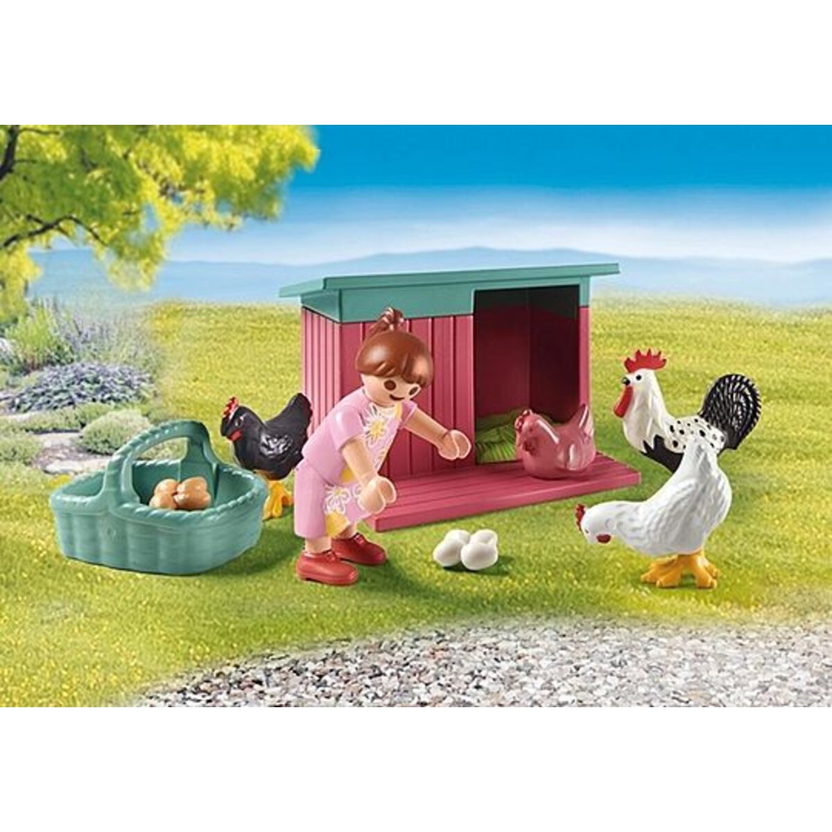 PLAYMOBIL® 71510 my Life - Kleine Hühnerfarm im Tiny House Garten