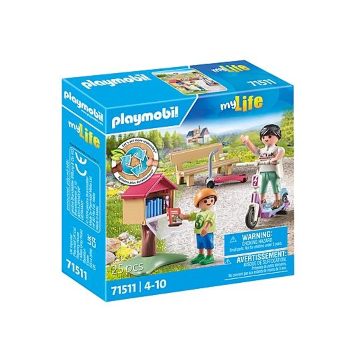 PLAYMOBIL® 71511 my Life - Büchertausch für Leseratten