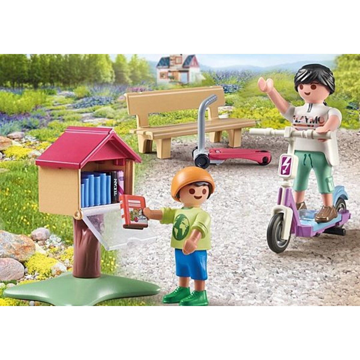 PLAYMOBIL® 71511 my Life - Büchertausch für Leseratten