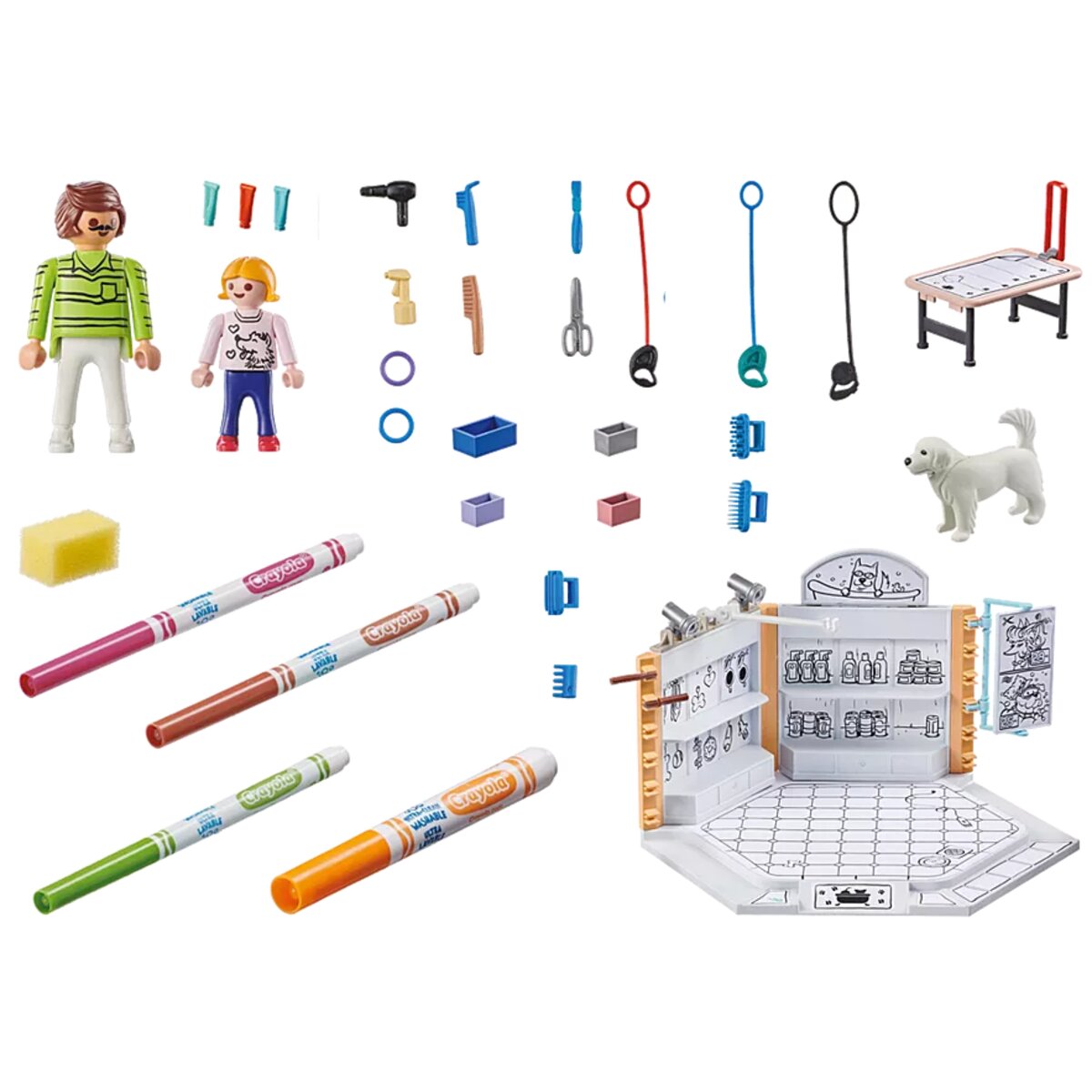 PLAYMOBIL® 71514 Playmobil Color Hundesalon