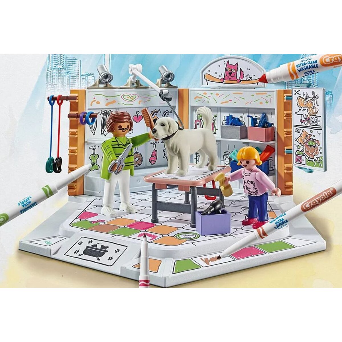 PLAYMOBIL® 71514 Playmobil Color Hundesalon