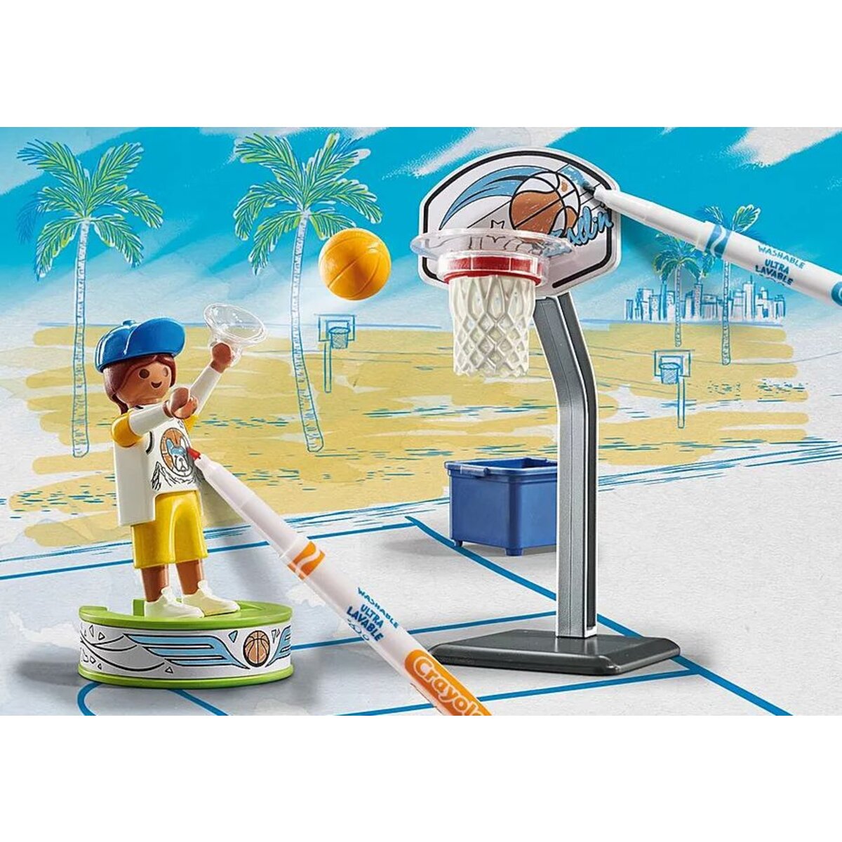 PLAYMOBIL® 71516 Playmobil Color Basketballspieler