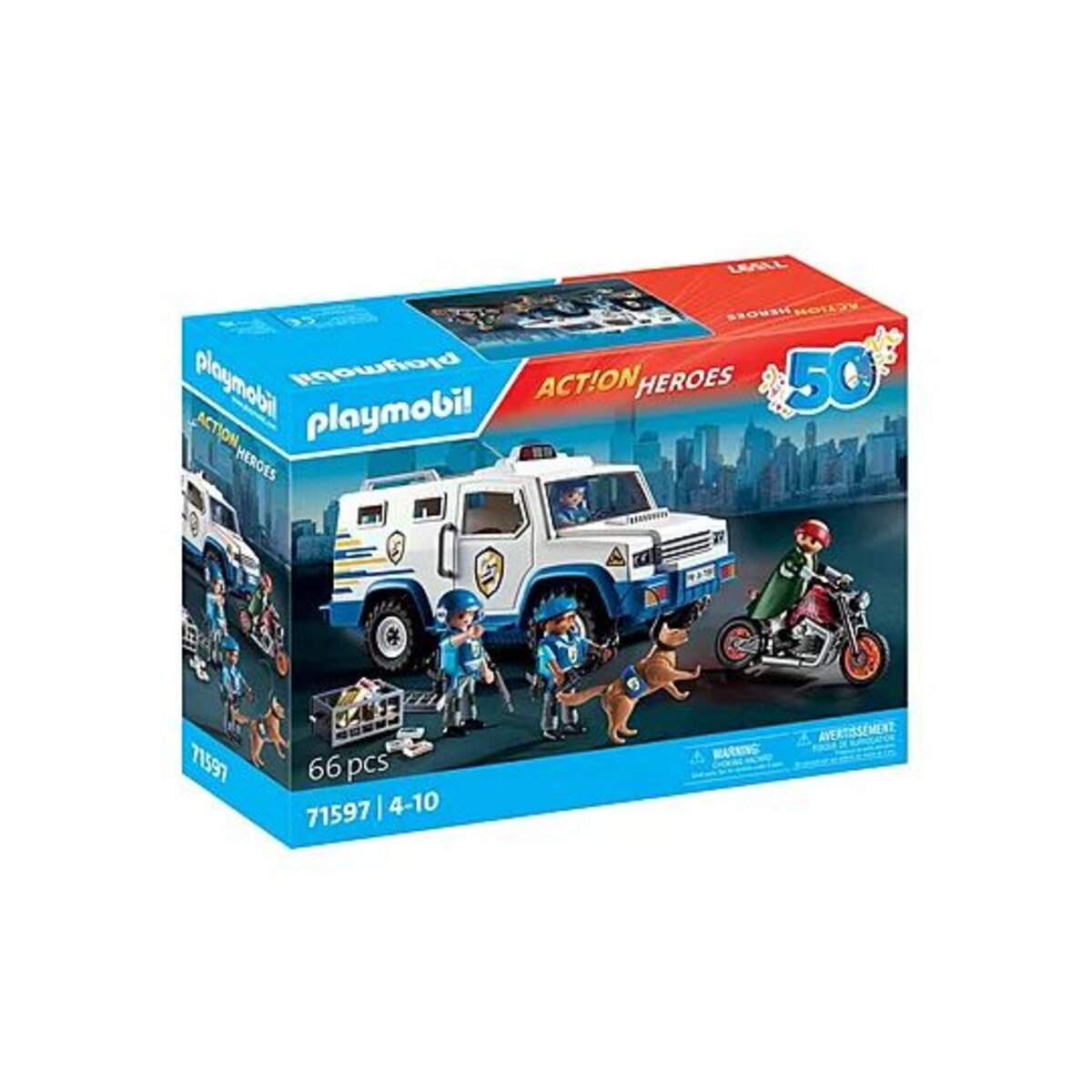 PLAYMOBIL® 71597 Act!on Heroes - Geldtransporter