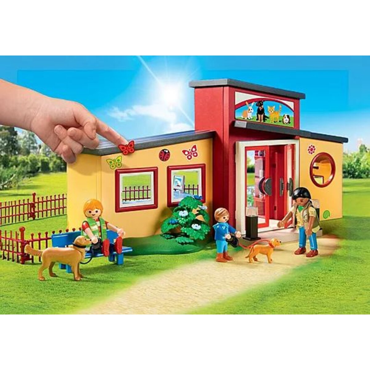 PLAYMOBIL® 71599 my Life - Tierhotel 'Pfötchen'