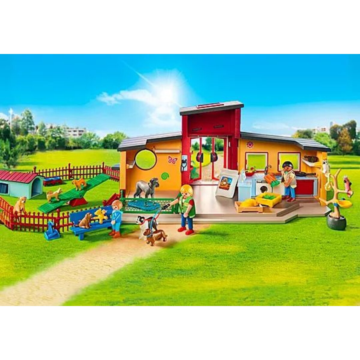 PLAYMOBIL® 71599 my Life - Tierhotel 'Pfötchen'