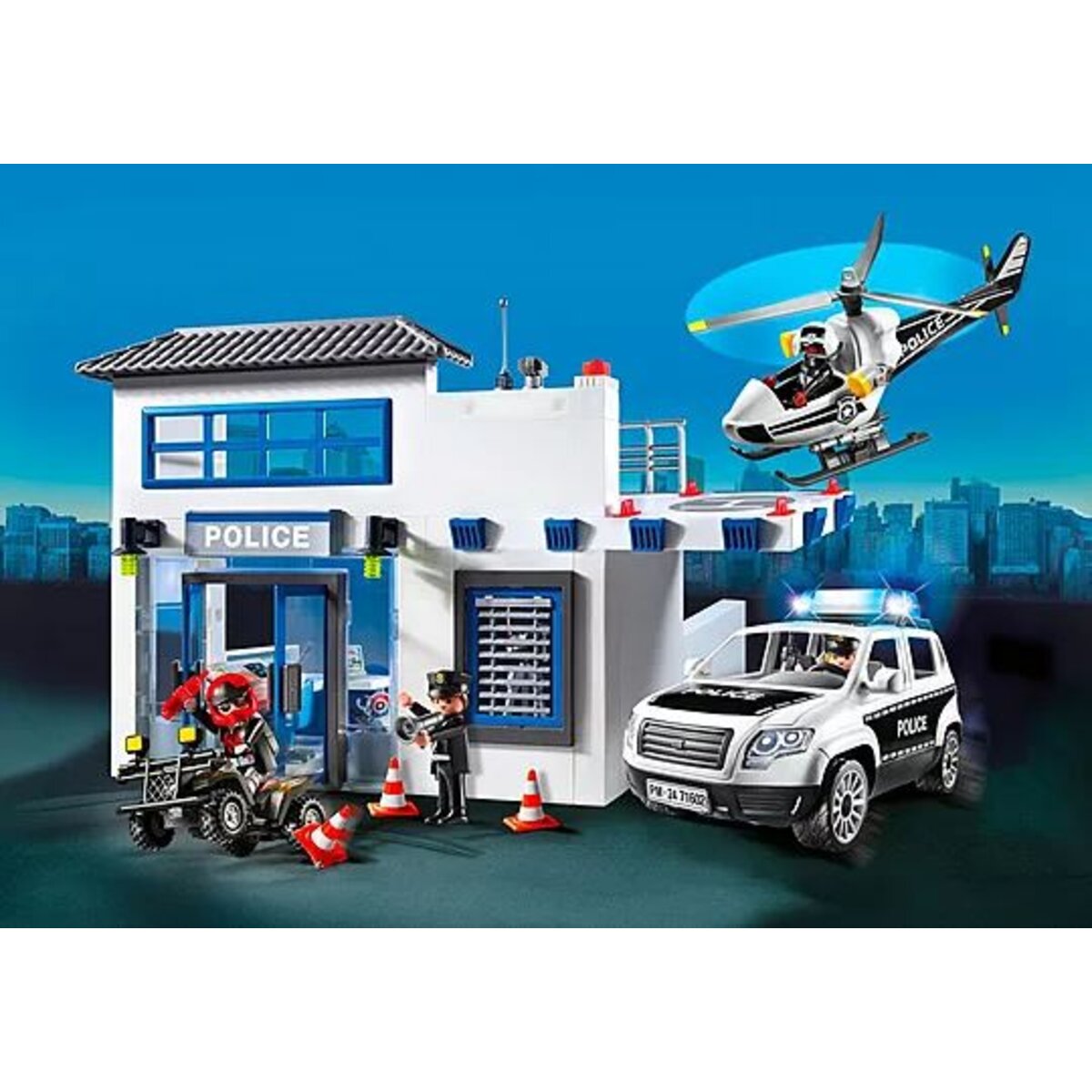 PLAYMOBIL® 71602 Act!on Heroes - Polizeistation