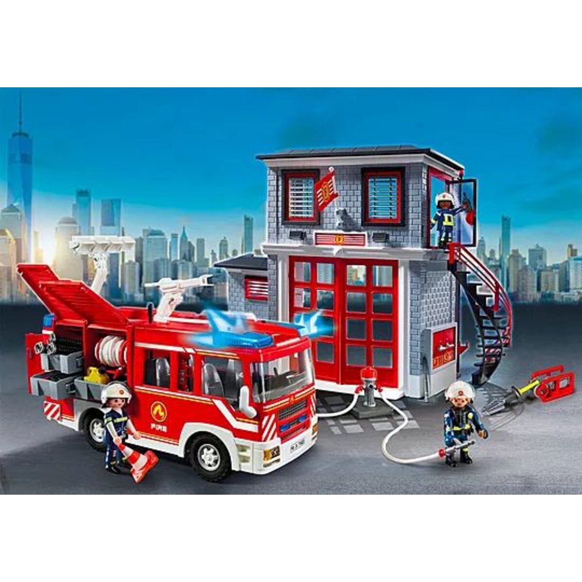 PLAYMOBIL® 71603 Act!on Heroes - Feuerwehr-Megaset