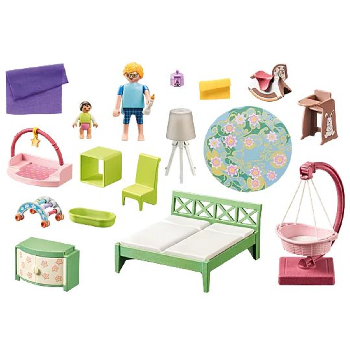 PLAYMOBIL® 71609 my Life - Schlafzimmer mit Babyspielecke