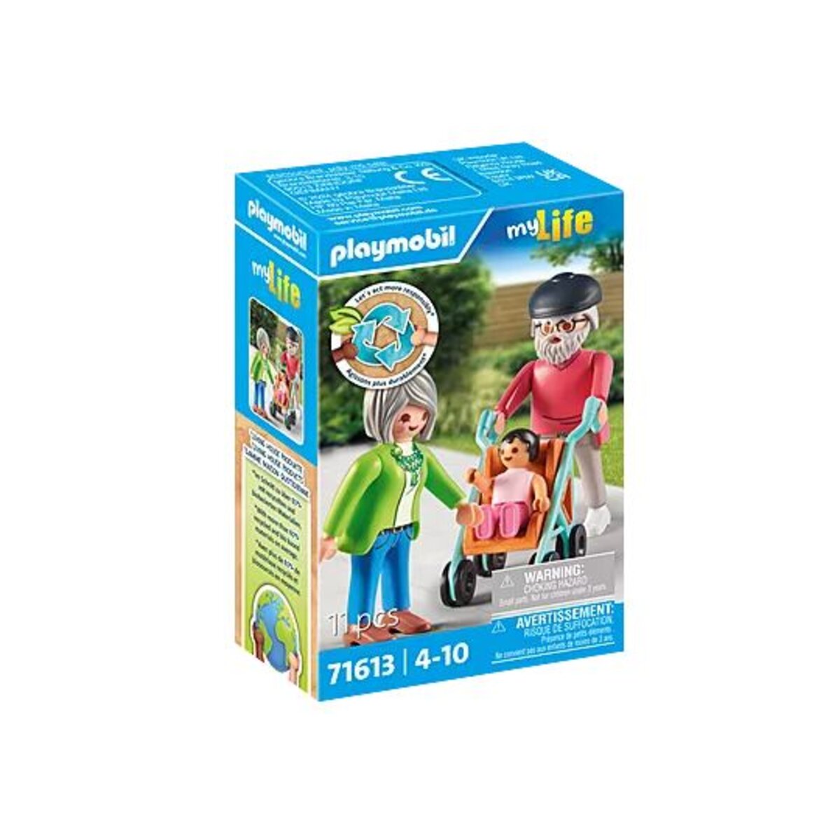 PLAYMOBIL® 71613 my Life - Großeltern mit Baby