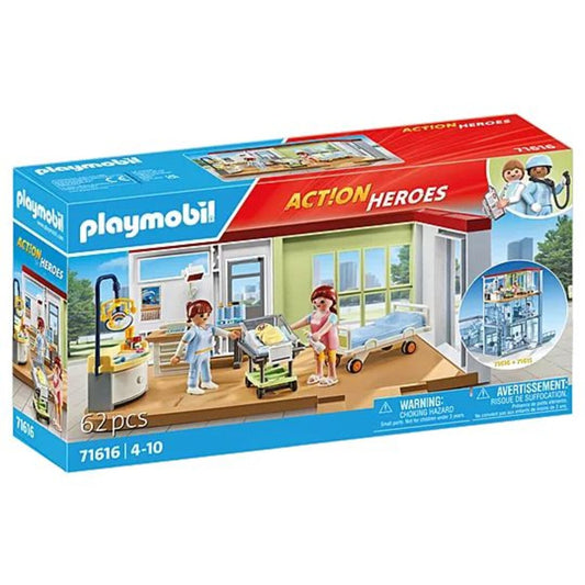 PLAYMOBIL® 71616 Act!on Heroes - Entbindungsstation