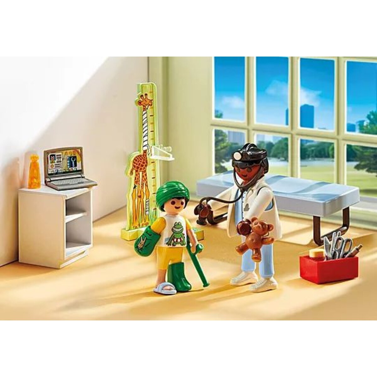 PLAYMOBIL® 71619 Act!on Heroes - Kinderarzt mit Teddybär