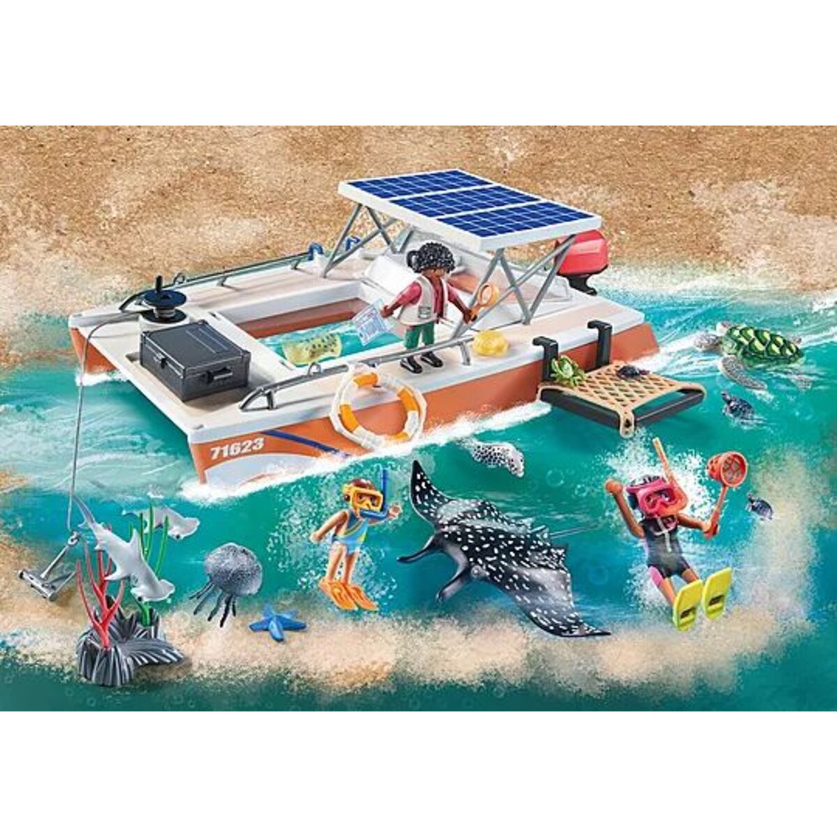 PLAYMOBIL® 71623 Wiltopia - Korallenriff Plattform