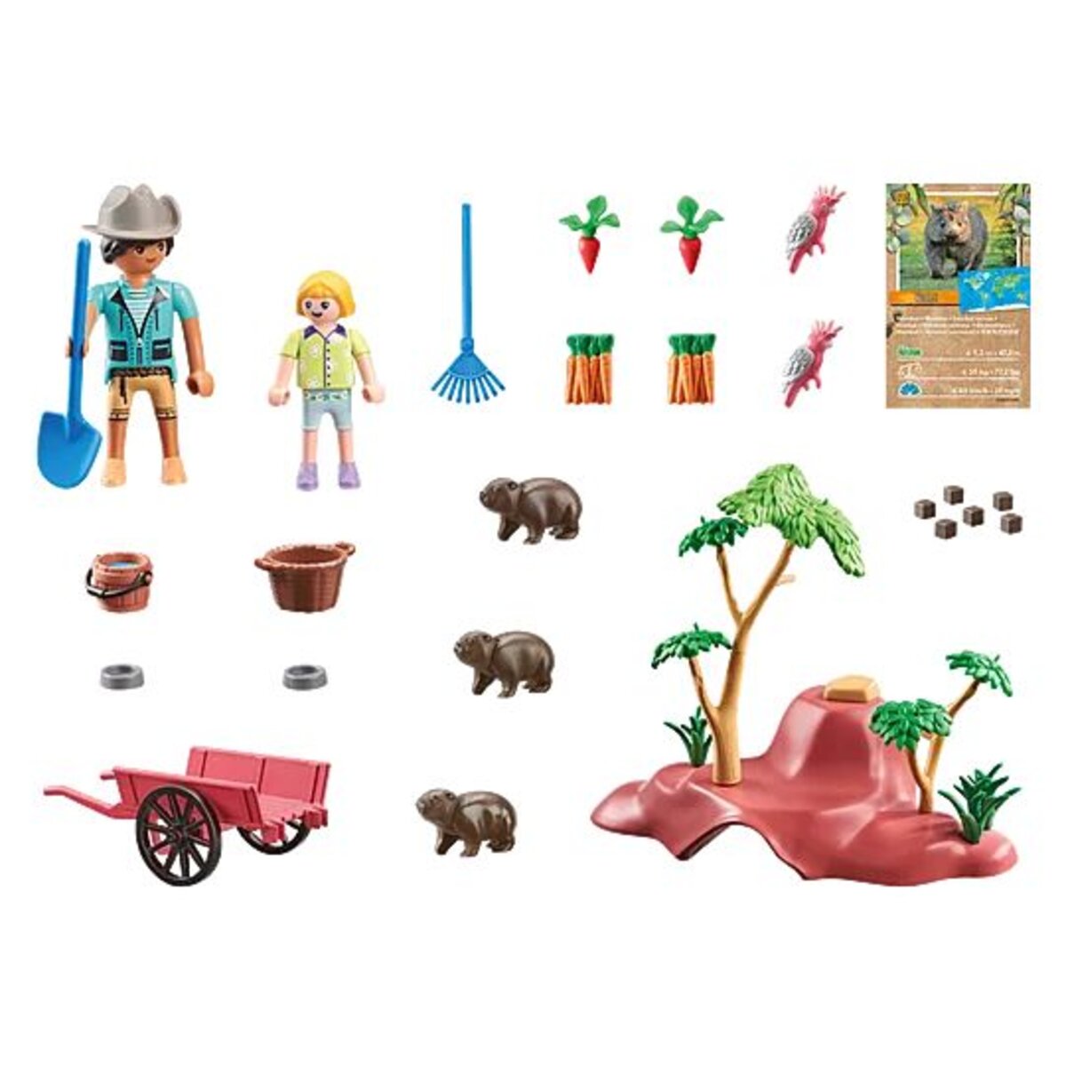 PLAYMOBIL® 71625 Wiltopia - Wombat Unterschlupf