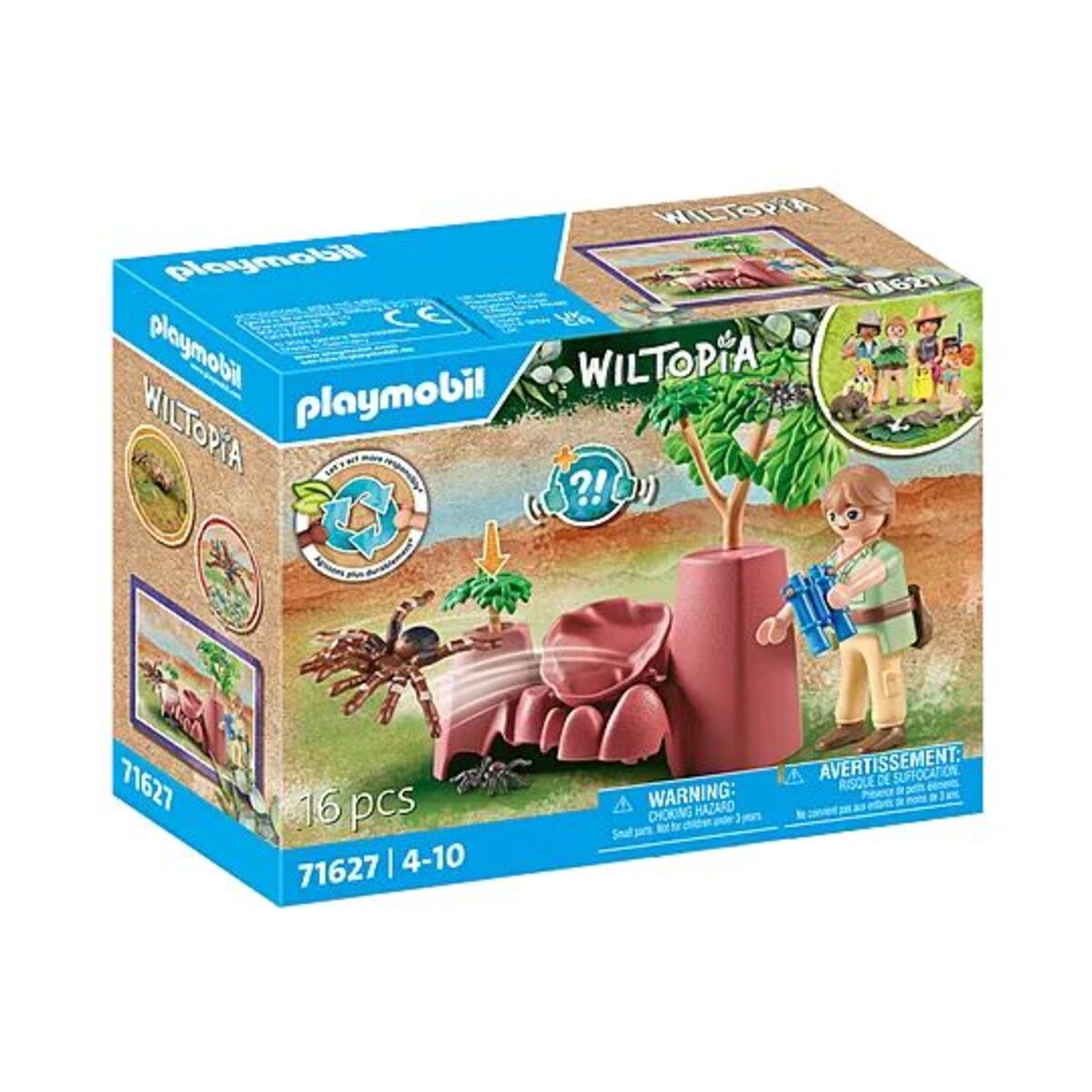 PLAYMOBIL® 71627 Wiltopia - Spinnenfelsen