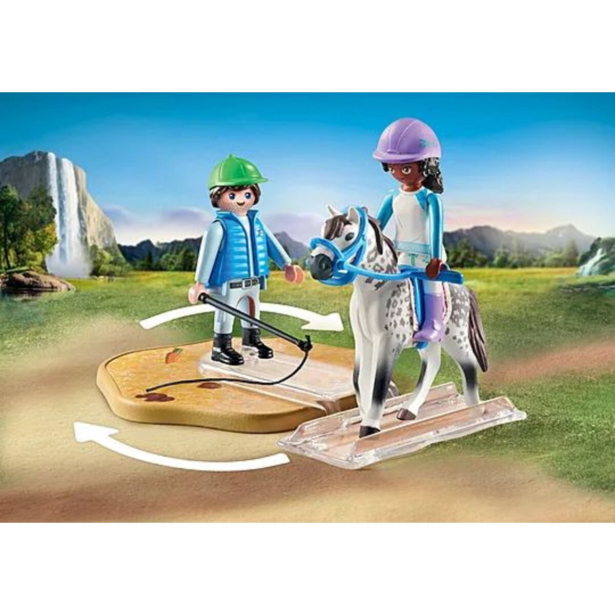 PLAYMOBIL® 71637 Horses of Waterfall - Moderner Reitplatz