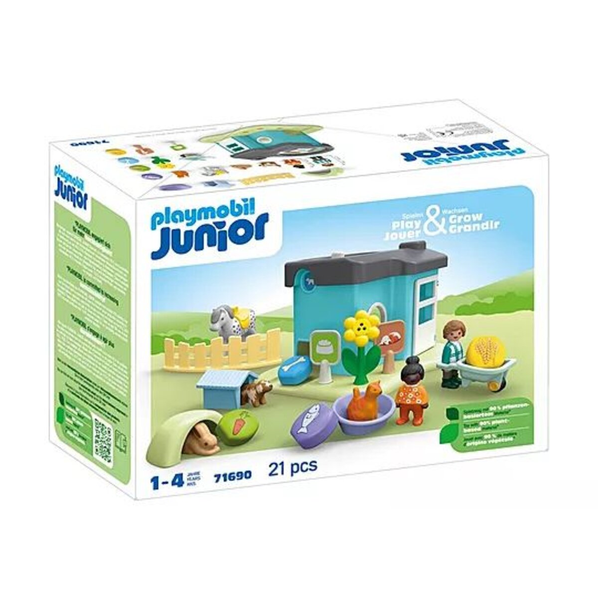 PLAYMOBIL® 71690 JUNIOR: Tierpension mit Futterspender