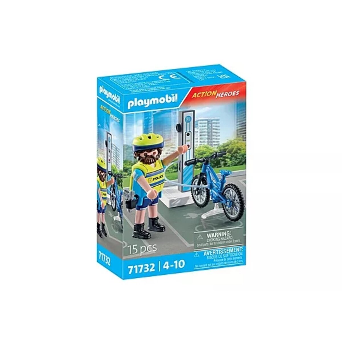PLAYMOBIL® 71732 Act!on Heros Polizei Fahrradstreife