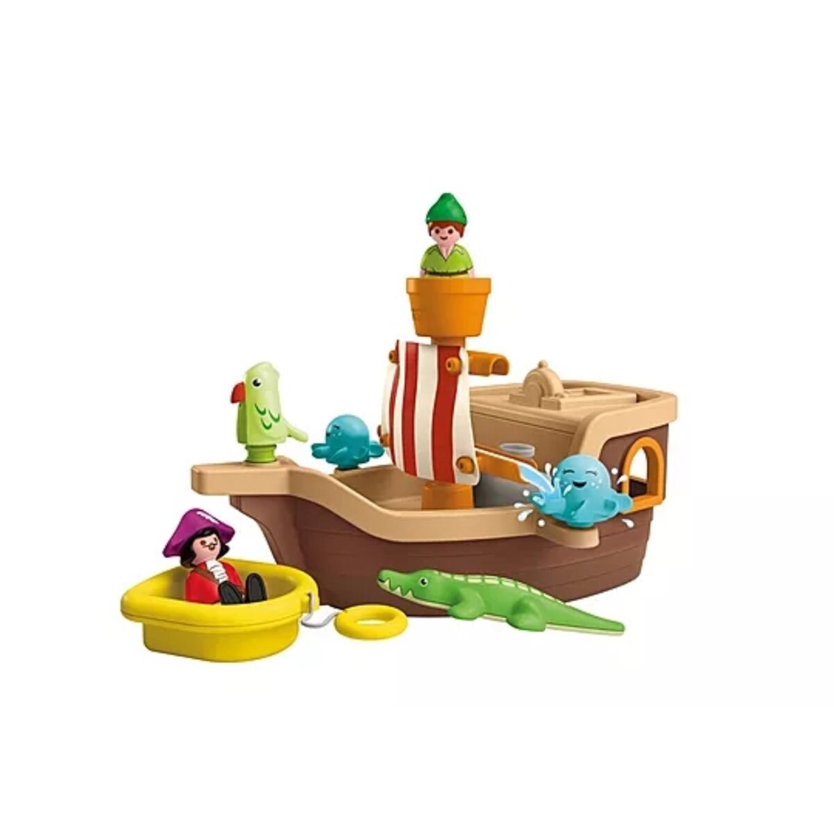 PLAYMOBIL® 71769 JUNIOR & Disney: Peter Pans Piratenschiff mit Wasserspritzspaß