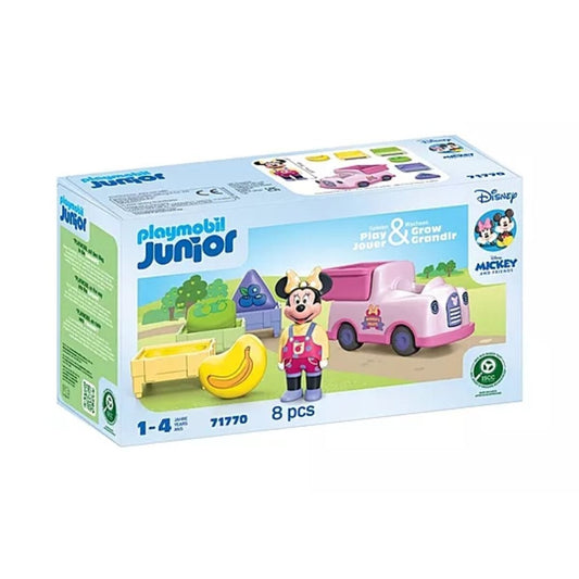 PLAYMOBIL® 71770 JUNIOR & Disney: Minnie Maus' Obst-Transporter mit Sortierspaß