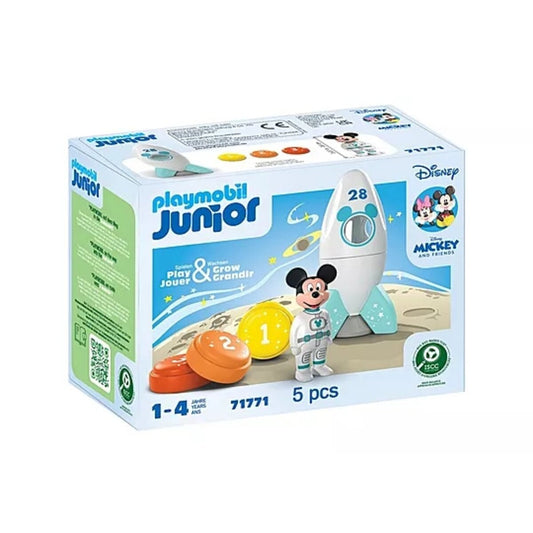 PLAYMOBIL® 71771 JUNIOR & Disney: Micky Maus' Raketen- & Weltraum-Abenteuer