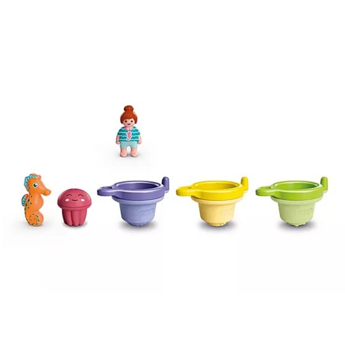 PLAYMOBIL® 71776 JUNIOR AQUA: Schwimmbecher mit Wasserspaß