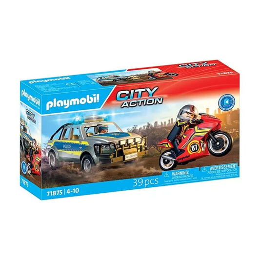 PLAYMOBIL® 71875 Act!on Heroes Verfolgungsjagd mit Polizei Pick-Up