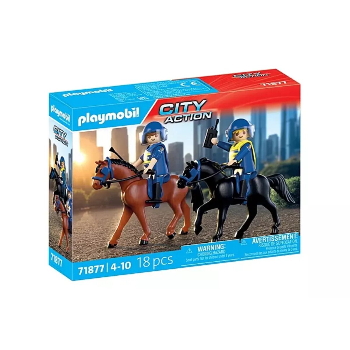 PLAYMOBIL® 71877 Act!on Heroes Polizeireiterstaffel