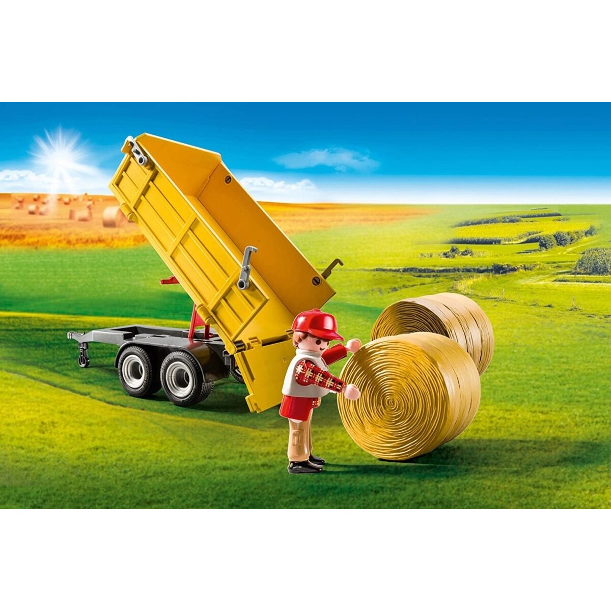 PLAYMOBIL® 9317 Traktor mit Anhänger Country Landmaschine mit Schaufel