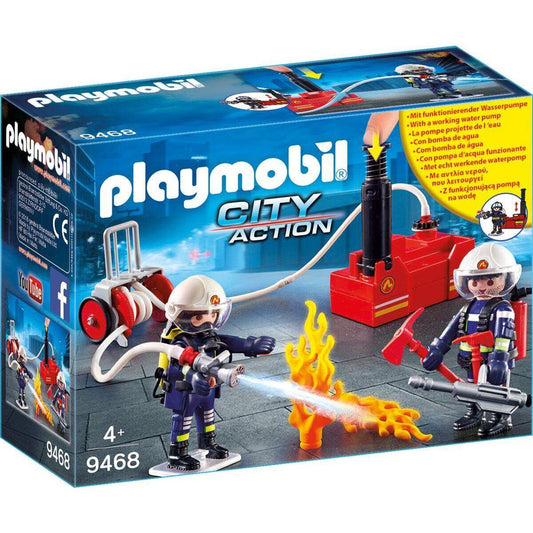 PLAYMOBIL® 9468 Feuerwehrmänner mit Löschpumpe