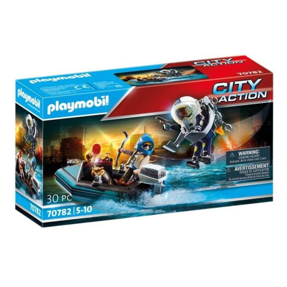 PLAYMOBIL® City Action Polizei Jetpack