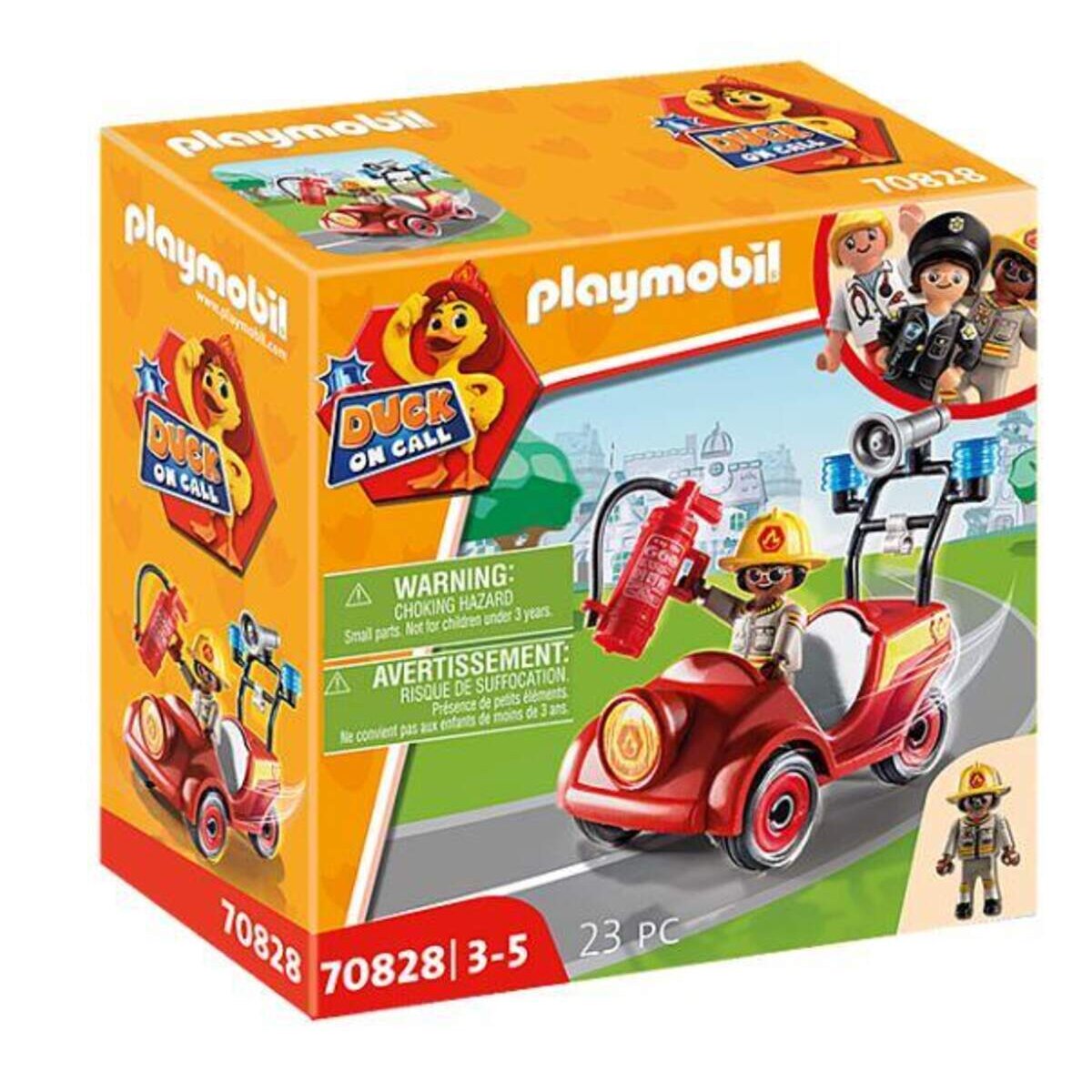 PLAYMOBIL® DUCK ON CALL 70828 Mini-Auto Feuerwehr