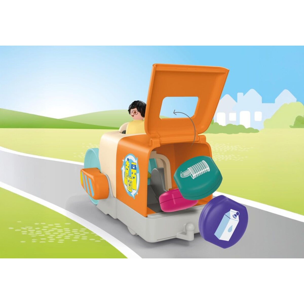 PLAYMOBIL® 71774 JUNIOR Spaßiges Müllfahrzeug