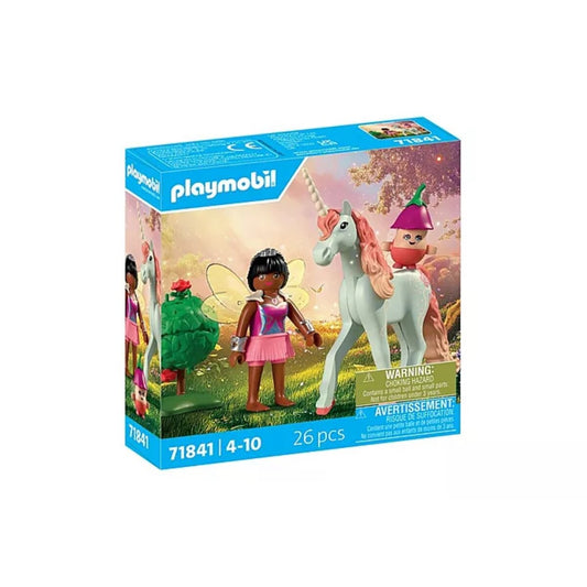 PLAYMOBIL® 71841 Magic Unicorns Sammeleinhorn Himmelsrose mit Fee