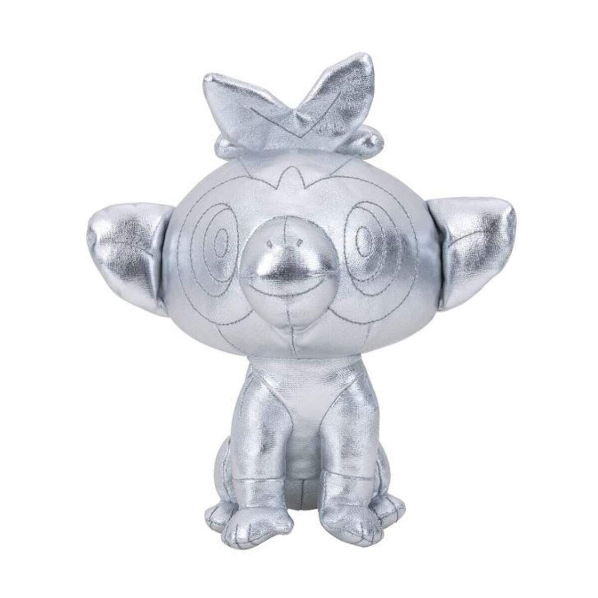 Pokemon - 25 Jahre Pokemon - Grookey silber, 20 cm