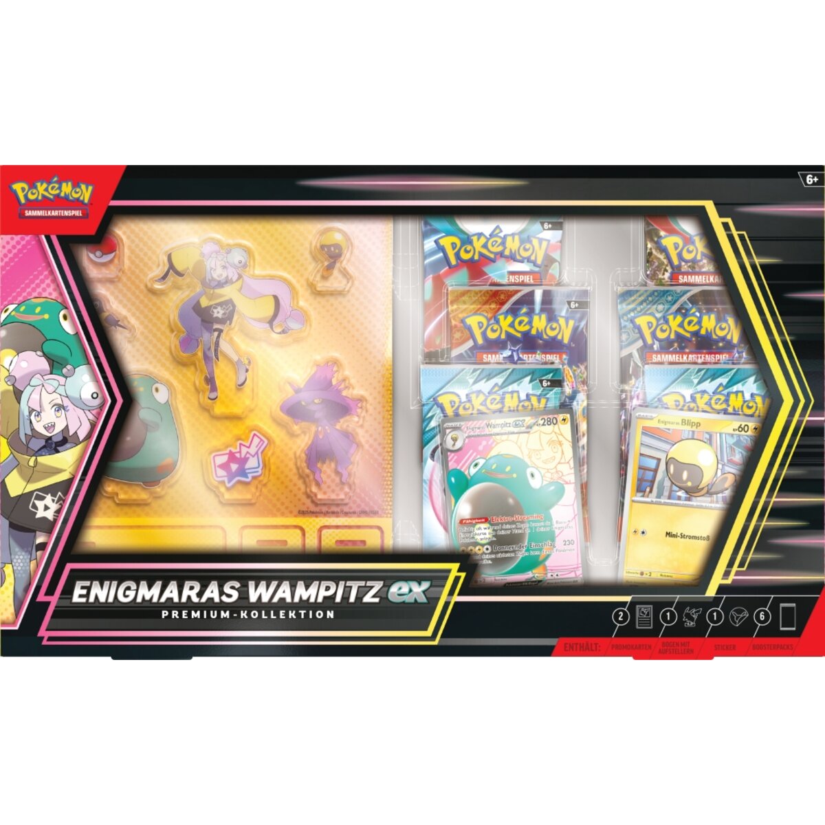 Pokemon Enigmaras Wampitz-ex Premium-Kollektion