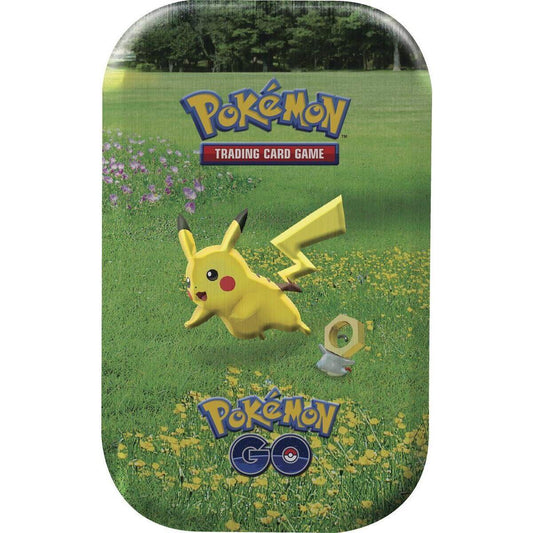 Pokemon GO Mini Tin Box, 1 Stück, 5-fach sortiert