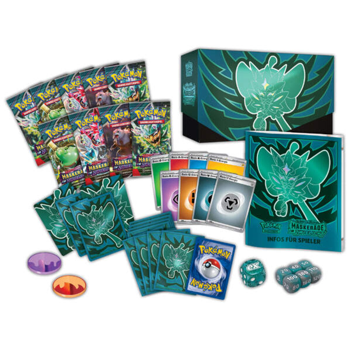 Pokemon Karmesin & Purpur - Maskerade im Zwielicht Top Trainer Box