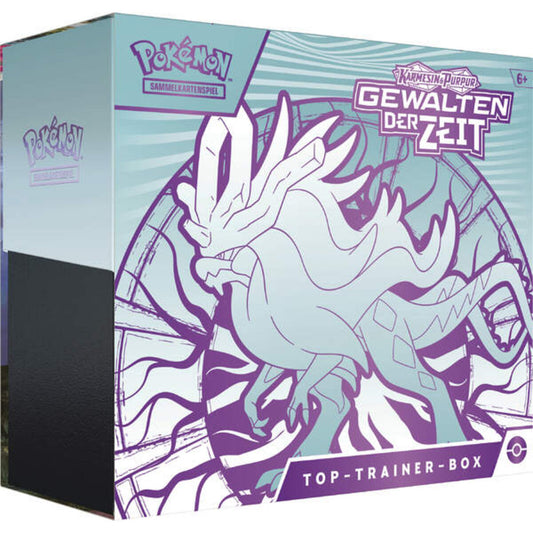 Pokemon Karmesin & Purpur - Gewalten der Zeit: Top-Trainer Box, 1 Stück, 2-fach sortiert