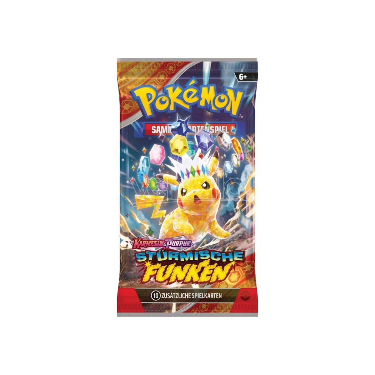 Pokemon Karmesin & Purpur – Stürmische Funken Booster Pack - Deutsch