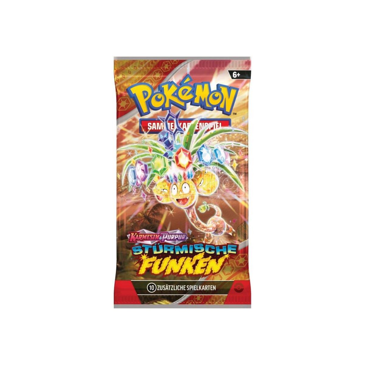 Pokemon Karmesin & Purpur – Stürmische Funken Booster Pack - Deutsch