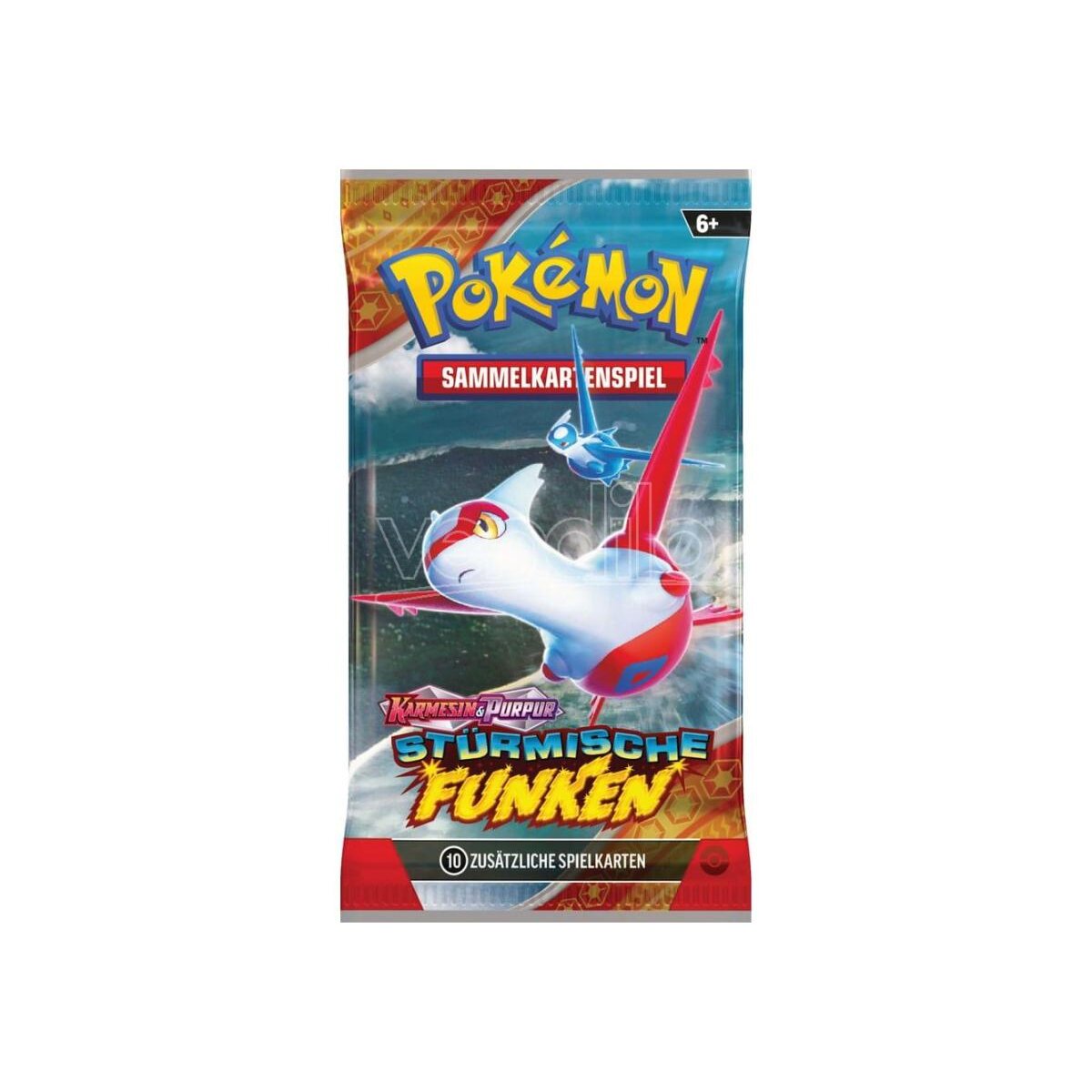 Pokemon Karmesin & Purpur – Stürmische Funken Booster Pack - Deutsch