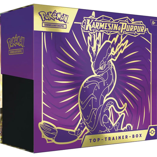 Pokemon Karmesin & Purpur Top-Trainer Box, 1 Stück, 2-fach sortiert