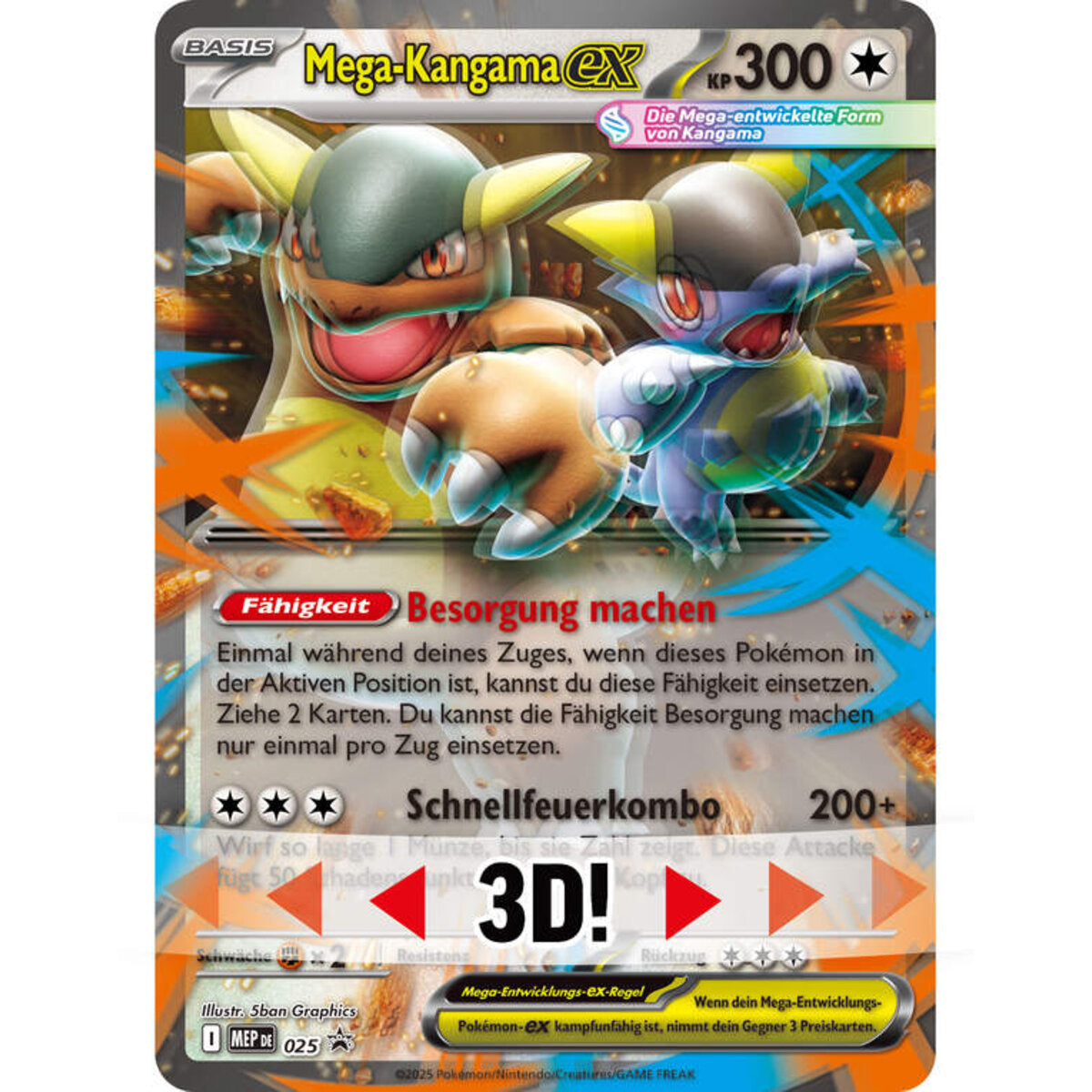 Pokemon Kollektion Mega-Kangama-ex