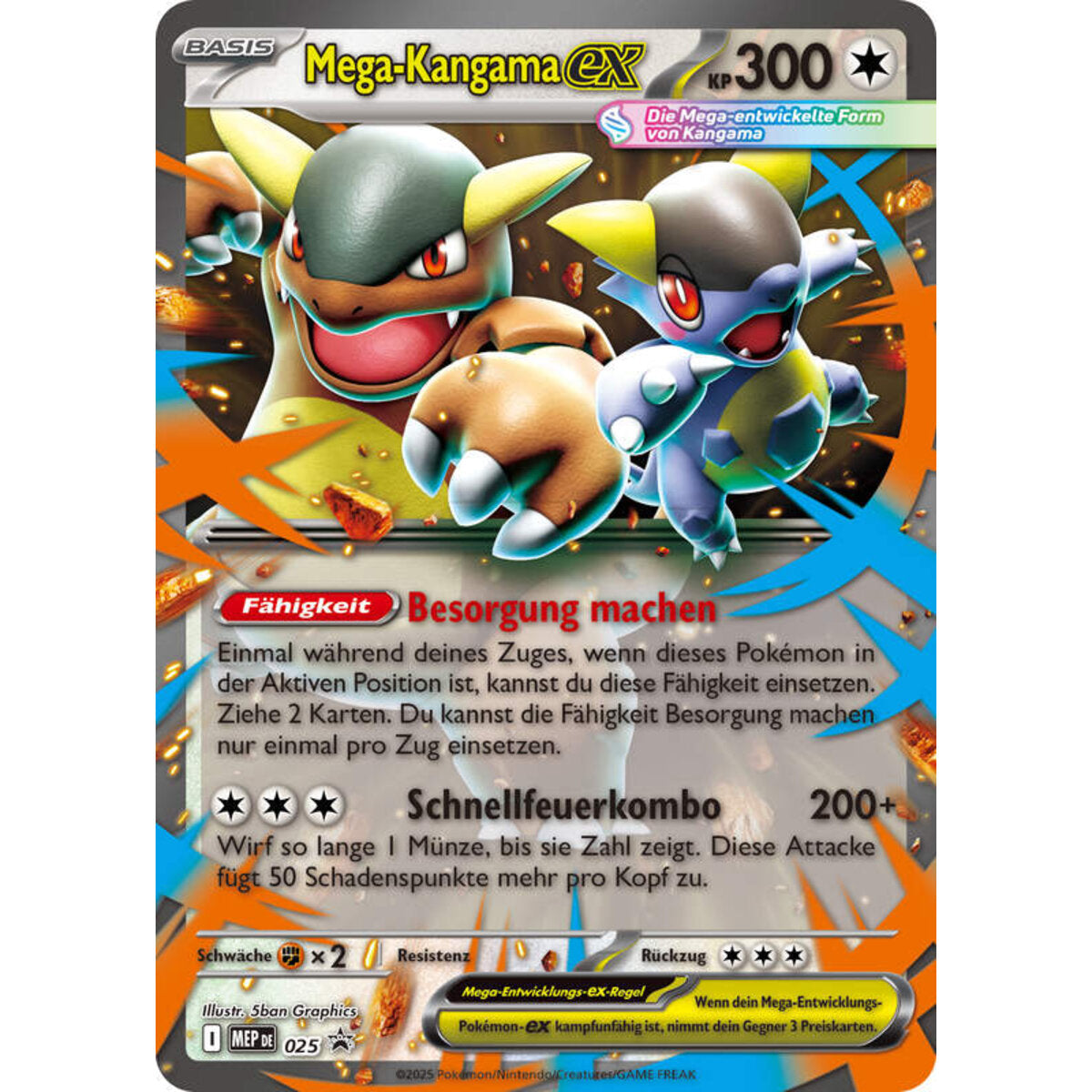 Pokemon Kollektion Mega-Kangama-ex