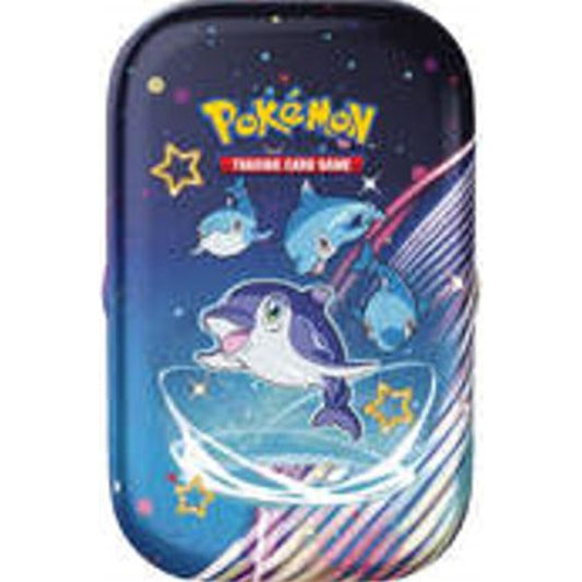 Pokemon Mini-Tin-Box Karmesin & Purpur - Paldeas Schicksale, 1 Stück, 5-fach sortiert