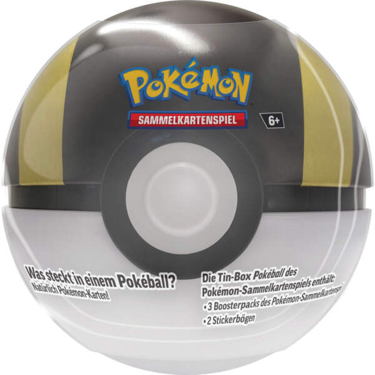 Pokemon Tin-Box Pokéball, 6-fach sortiert