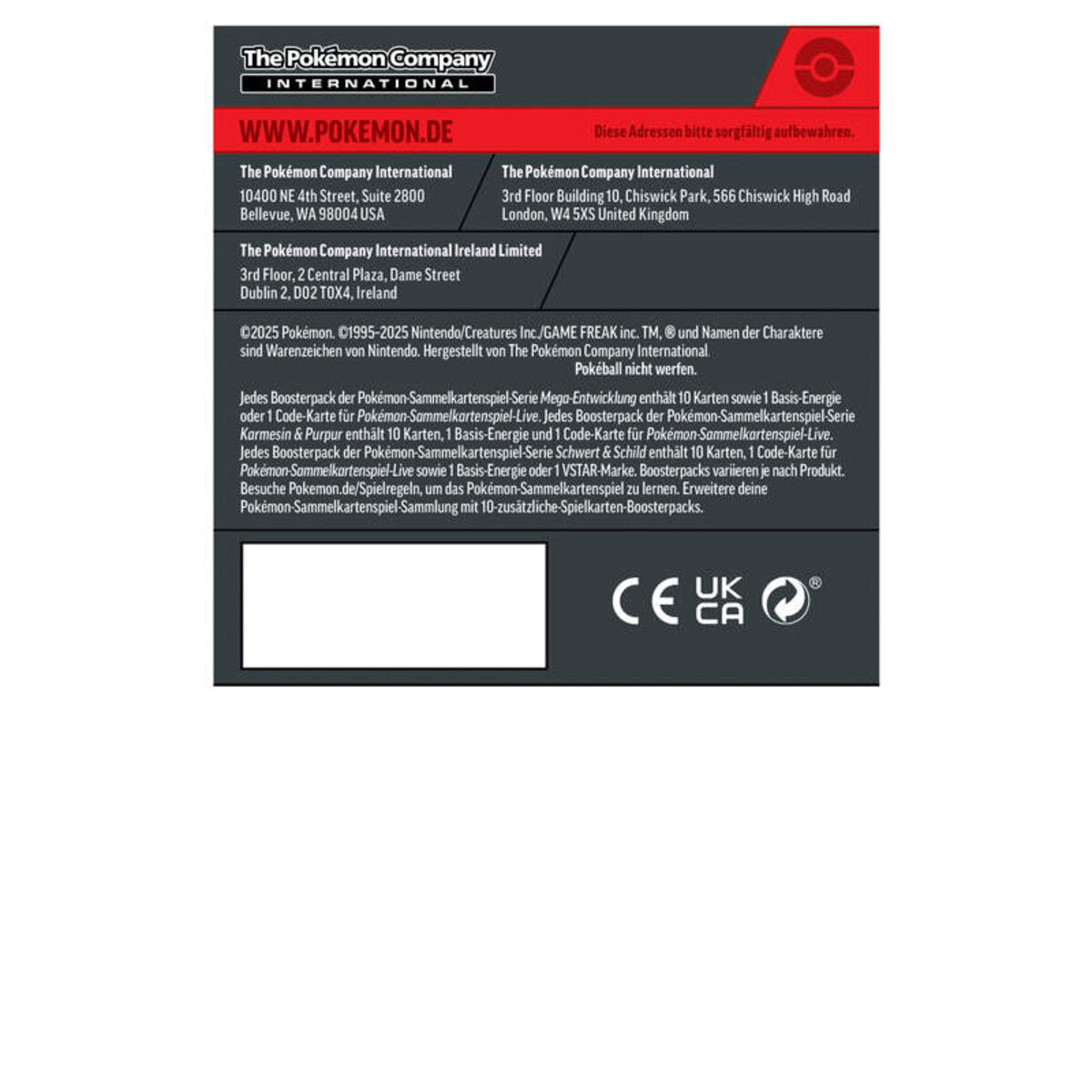 Pokemon Tin-Box Pokéball, 6-fach sortiert