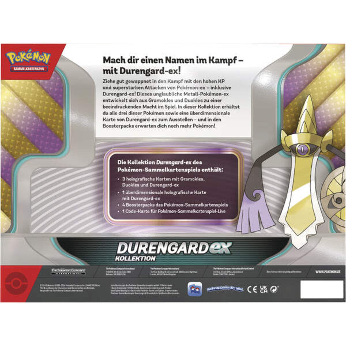 Pokémon-Sammelkartenspiel: Kollektion Durengard-ex