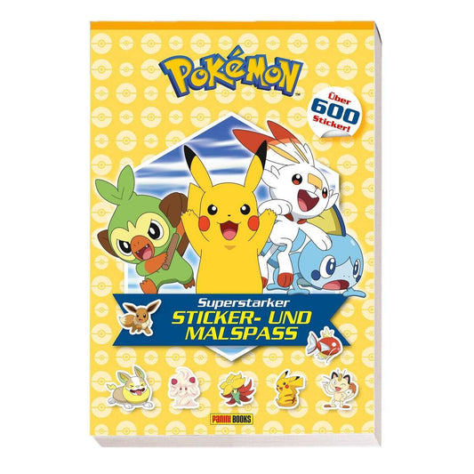 Pokemon Superstarker Sticker- und Malspaß